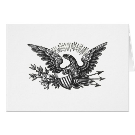 American Eagle and Arrows Cards (Front Horizontal)