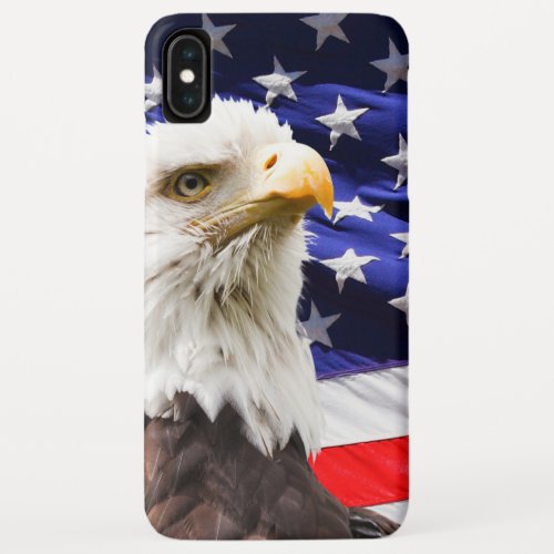 American Eagle and Flag iPhone XS Max Case