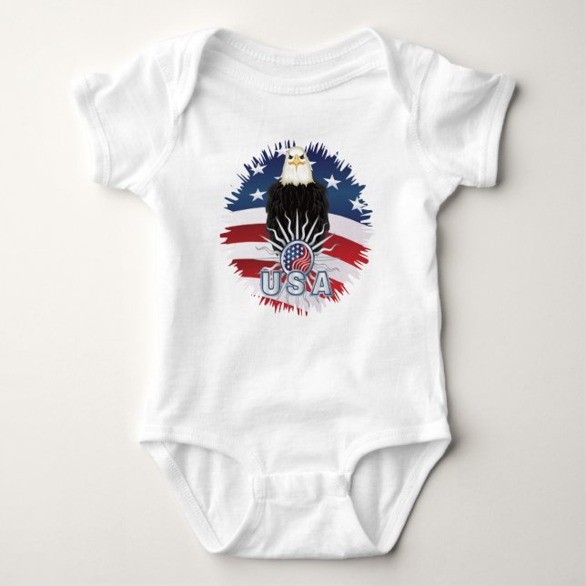 American Eagle Baby Bodysuit (Front)