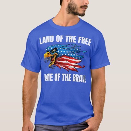 American Eagle Bald Eagle Land Of The Free Home Of T_Shirt