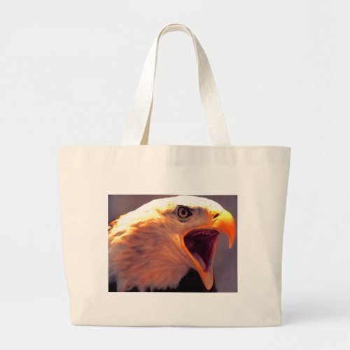 American Eagle _ Bald Eagle Large Tote Bag