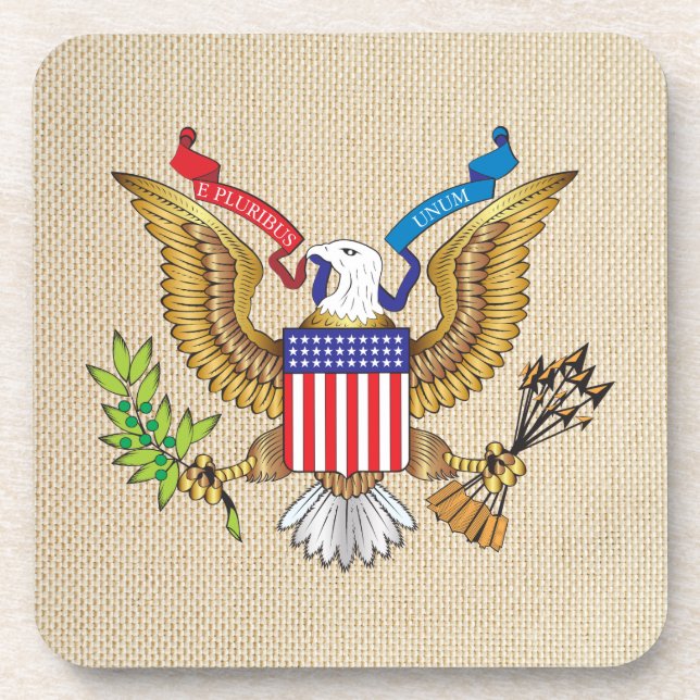 American eagle beverage coaster (Front)