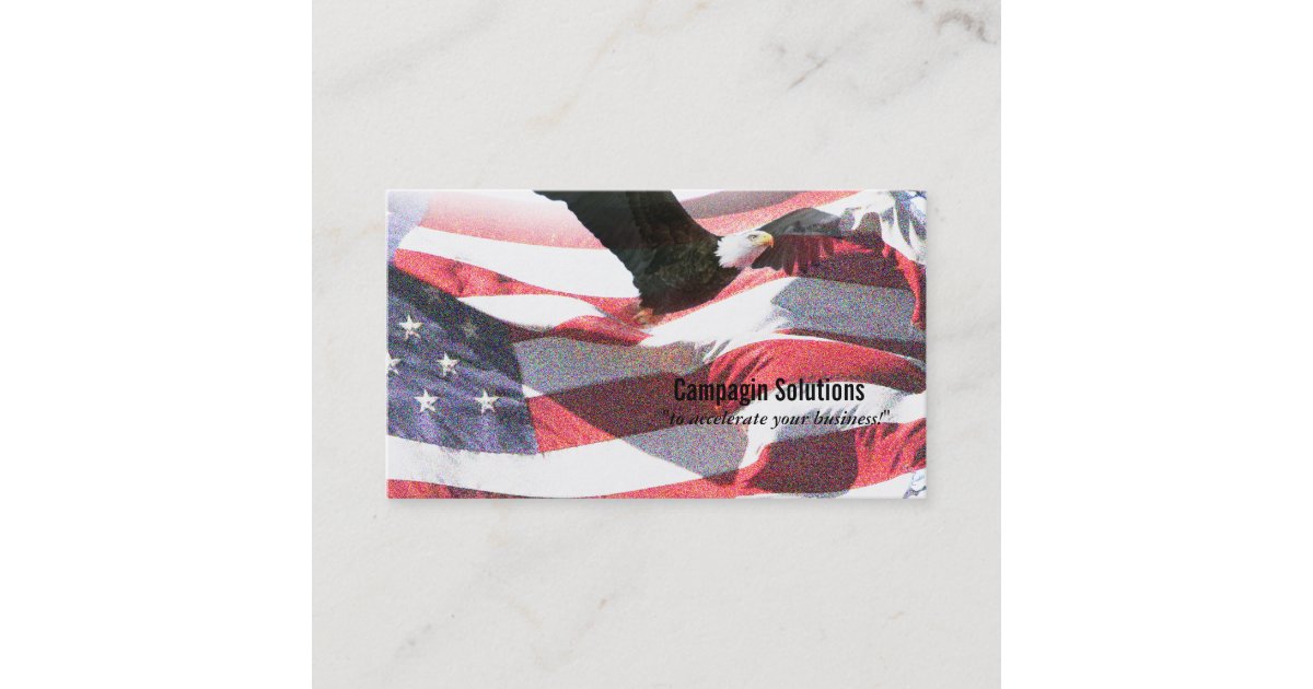 American Eagle Business Card Zazzle