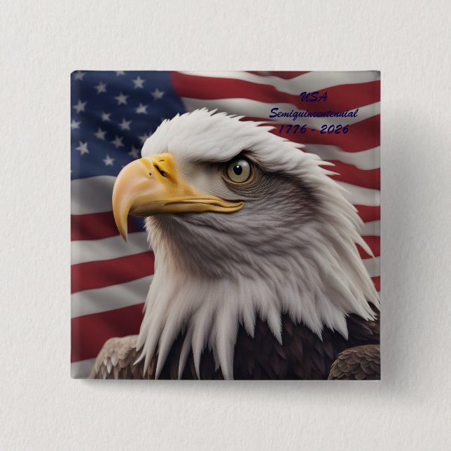 American Eagle Button (Front)