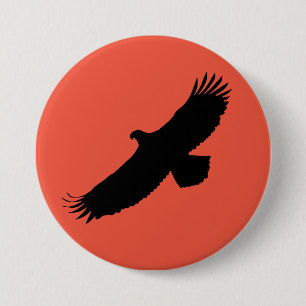 American Eagle Button Red - Custom Color