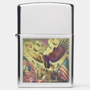 American Eagle Custom Zippo Lighter