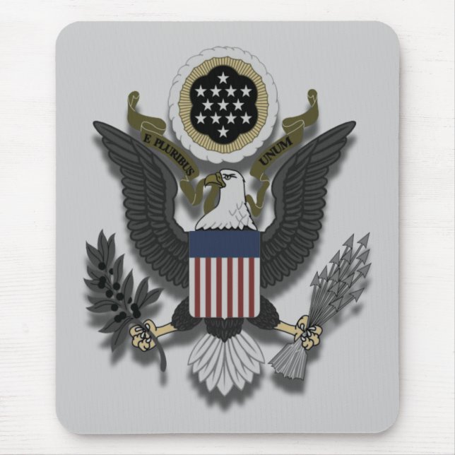 American Eagle E Pluribus Unum Mouse Pad (Front)
