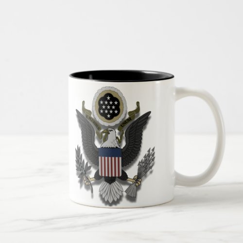 American Eagle E Pluribus Unum Two_Tone Coffee Mug