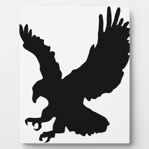 American Eagle Emblem Silhouette Plaque