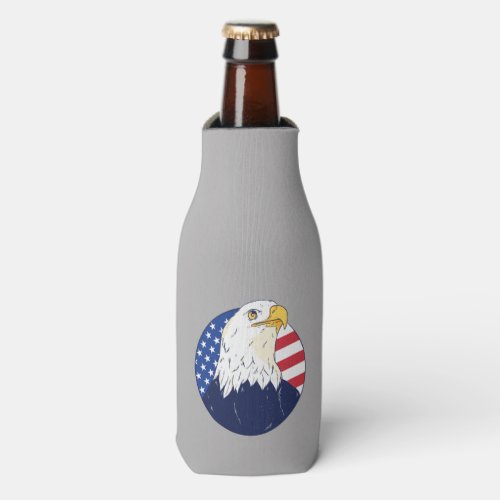 American Eagle Flag  Bottle Cooler