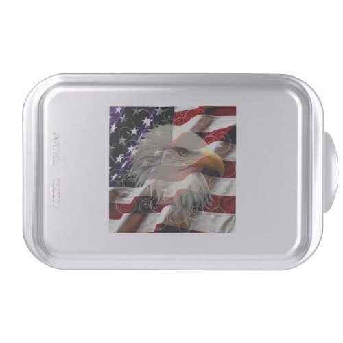 American Eagle Flag Cake Pan