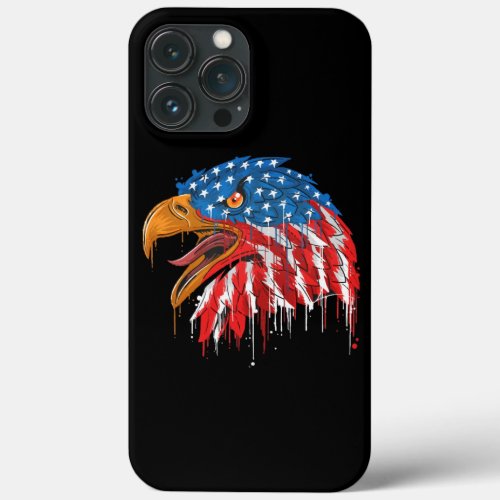 American Eagle Flag iPhone 13 Pro Max Case