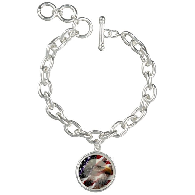 American Eagle Flag Charm Bracelet (Product)