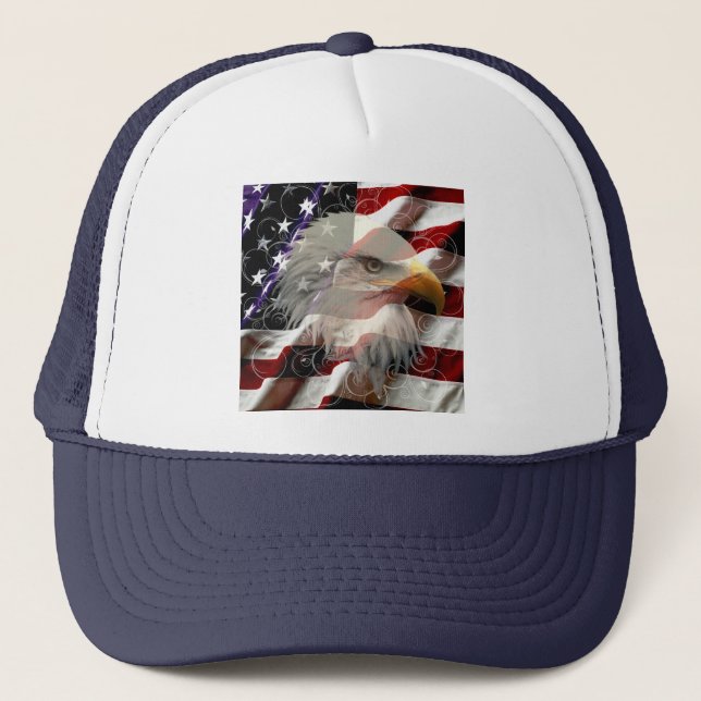 American Eagle Flag Hat (Front)