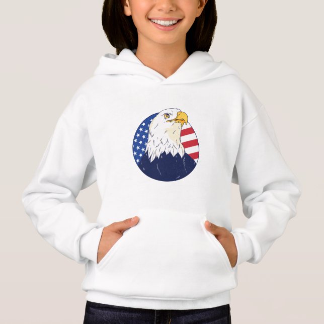 American Eagle Flag Hoodie (Front)