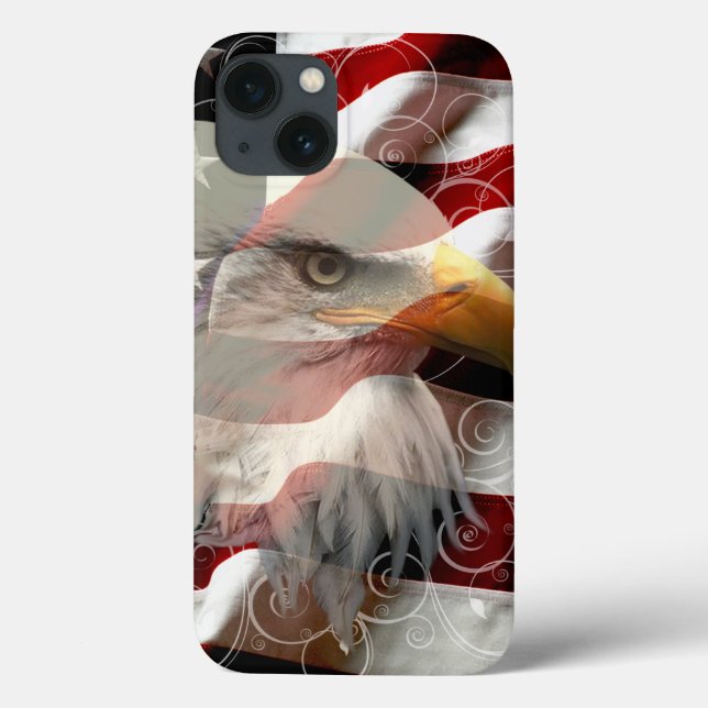 American Eagle Flag iPad Mini Case (Back)