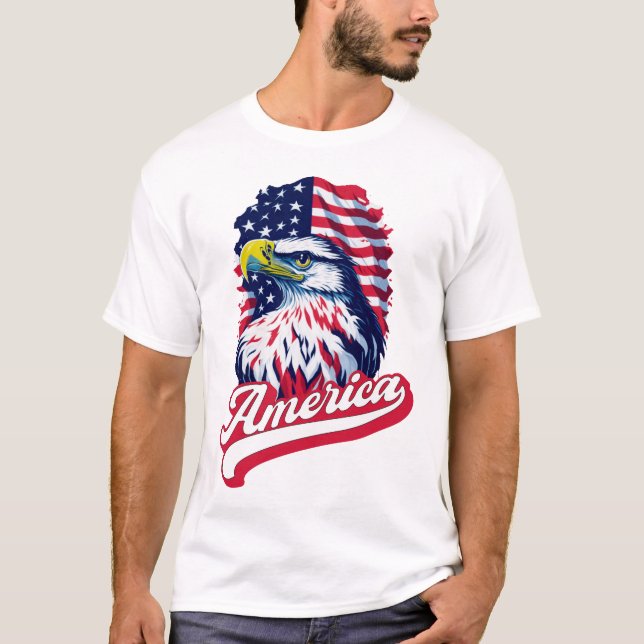 American Eagle Flag T-Shirt (Front)