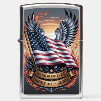 American Eagle Flags #3 Zippo Lighter