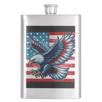 American Eagle Flask