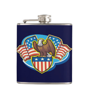 American Eagle Flask