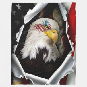 AMERICAN EAGLE FLEECE BLANKET