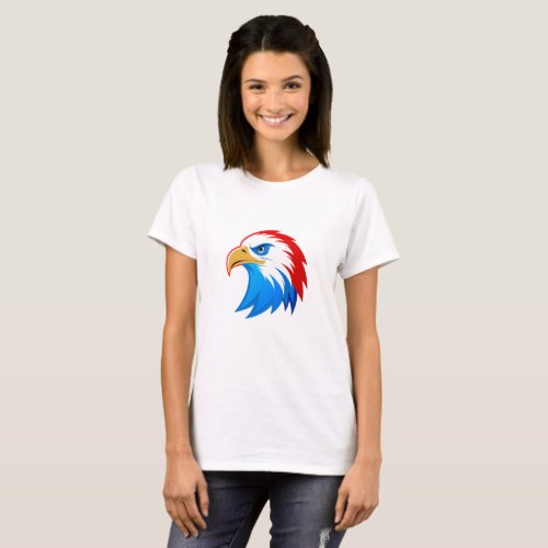 American Eagle Head  Women T_shirt