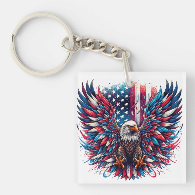 American Eagle  Keychain (Front)
