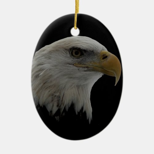 American Eagle Leadership Motivational Ceramic Ornament