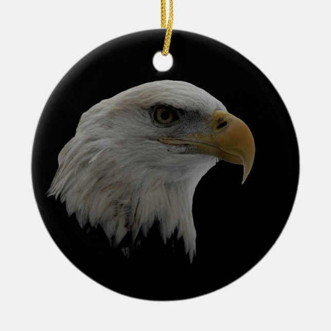 American Eagle Leadership Motivational Ceramic Ornament (Front)