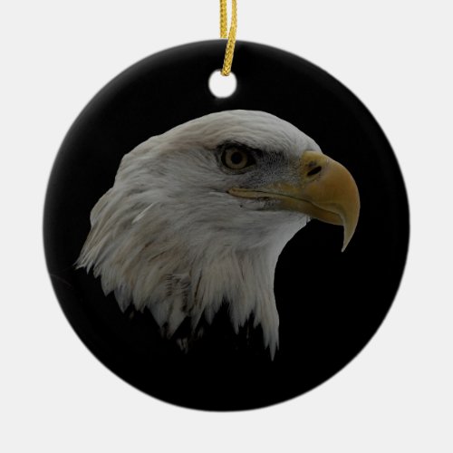 American Eagle Leadership Motivational Ceramic Ornament