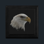 American Eagle Leadership Motivational Jewelry Box<br><div class="desc">Freedom & Courage Motivational  Eagles Images - Fearsome Patriotic Eagle - Pop Art Syle American Eagle Landing Image -Fearless American Bald Eagle: Flying American Eagle Pictures - The bald eagle is the national bird and symbol of the USA.</div>