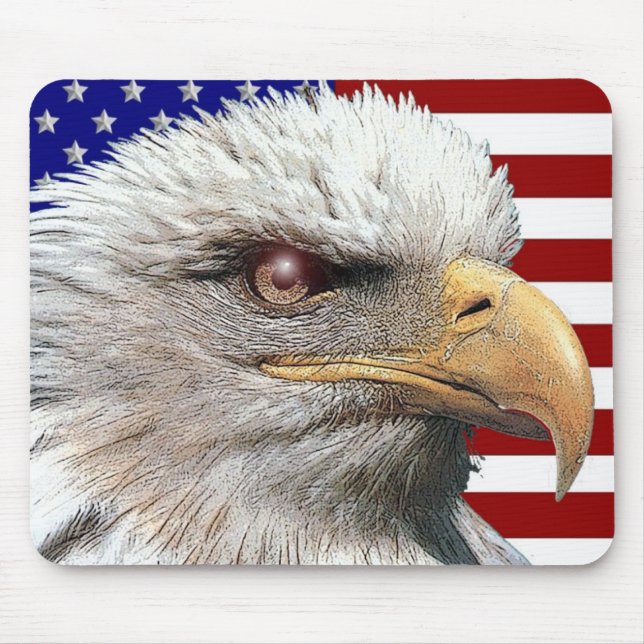 American eagle mouse pad (Front)