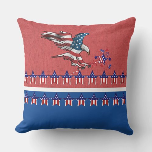 American Eagle Outdoor Pillow