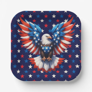 American Eagle Paper Plates