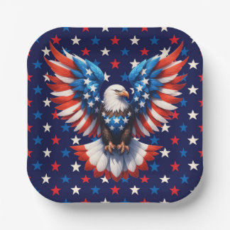 American Eagle Paper Plates