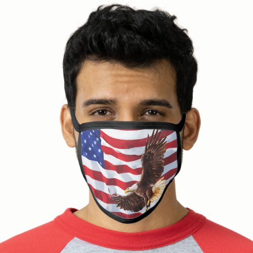 American Eagle Patriotic Face Mask