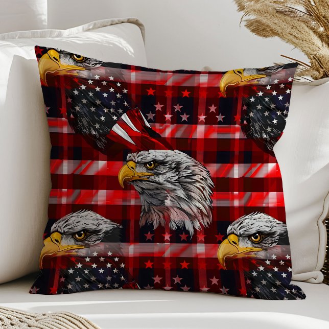 American Eagle Pillow Stars & Stripes for July 4 (American Eagle Pillow Stars & Stripes for July 4)