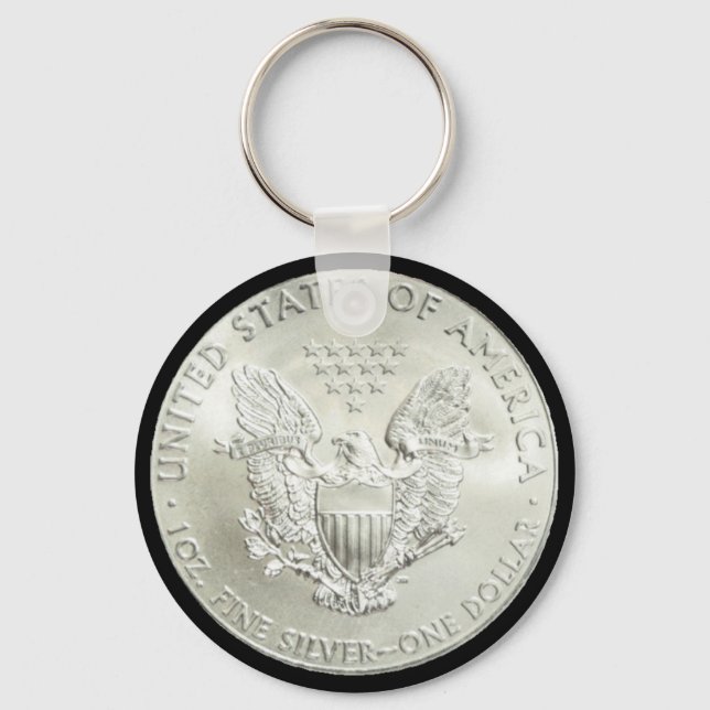 AMERICAN EAGLE SILVER DOLLAR-KEYCHAIN KEYCHAIN (Front)