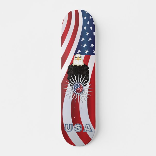 American Eagle Skateboard Deck (Front)