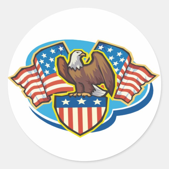 American Eagle Sticker (Front)