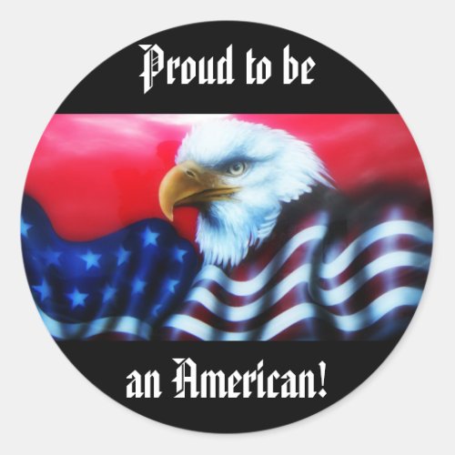 American Eagle Sticker