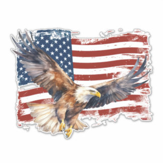 American Eagle Sticker