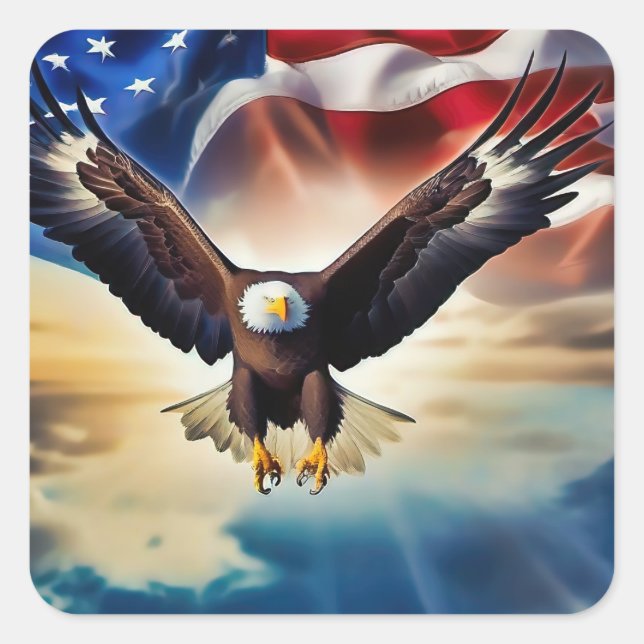 American Eagle Sticker (Front)
