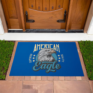 American Eagle Superior Quality Vintage Patriotic Doormat