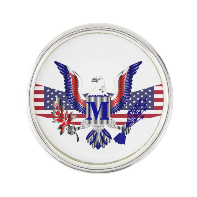 American eagle symbol pin (Front)