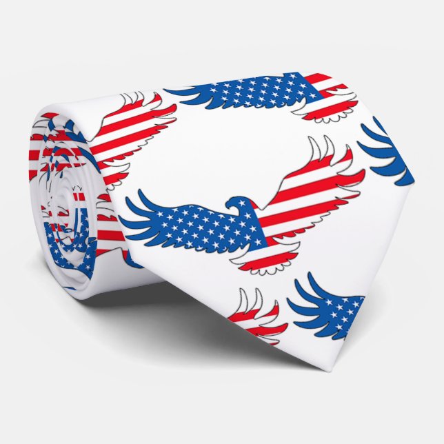 American Eagle Tie (Rolled)
