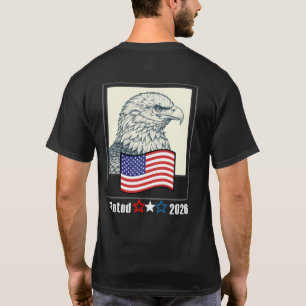 American Eagle to vote election day Nov 3, 2026 T-Shirt