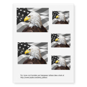American eagle transfers and temporary tattoos