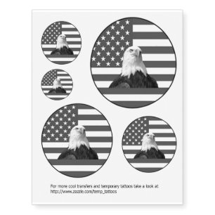 American eagle transfers and temporary tattoos