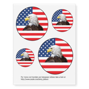 American eagle transfers and temporary tattoos